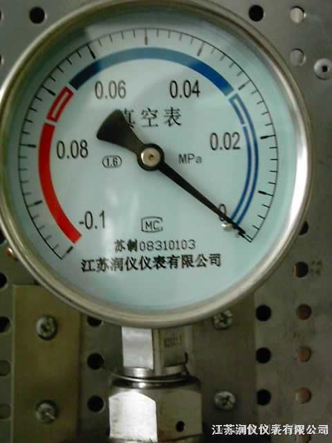 高真空压力表润仪 江苏润仪集团的精密仪表风采